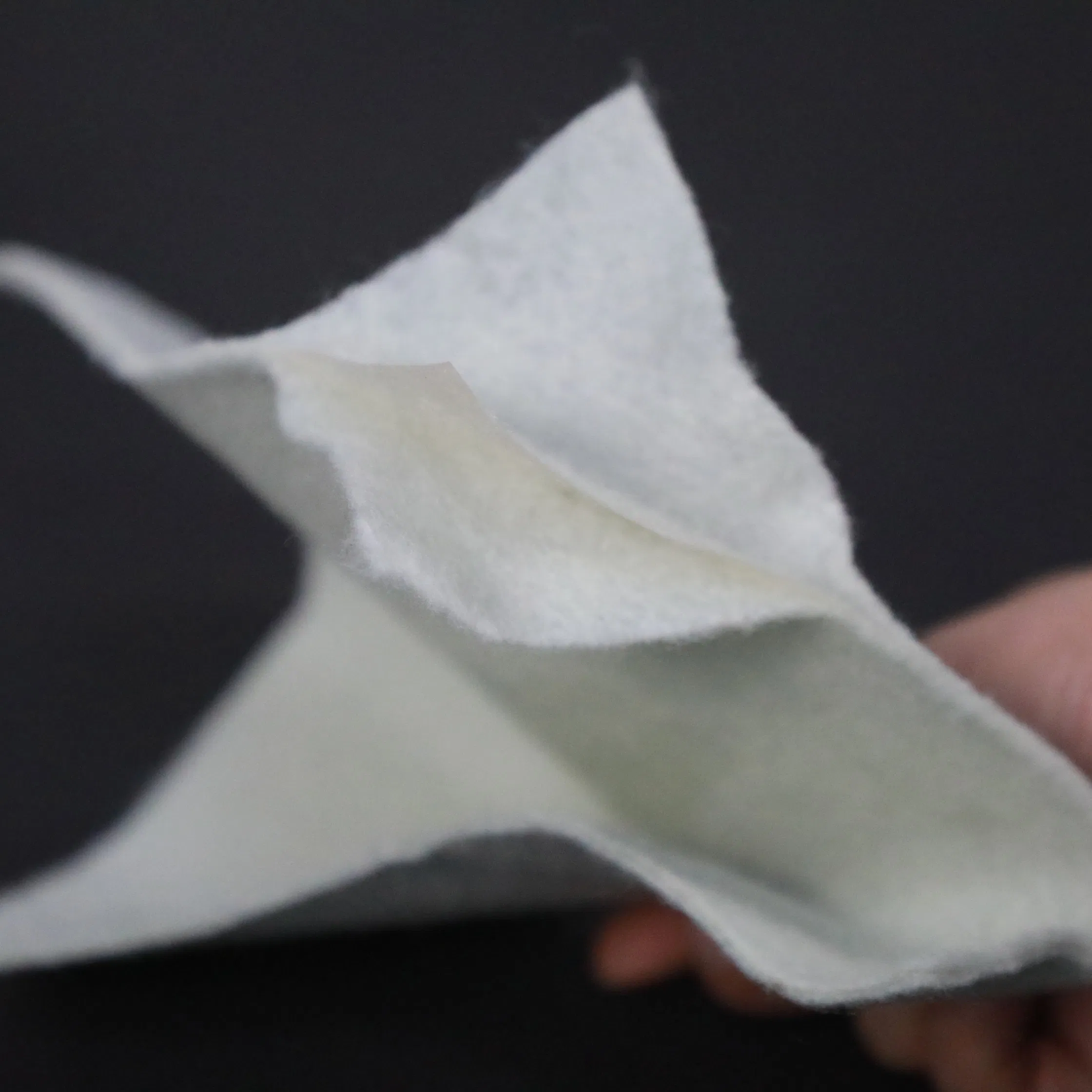 Customized 1m 8m Width Composite Geomembrane with Non Woven Geotextile for Dam Canal Waste Plant