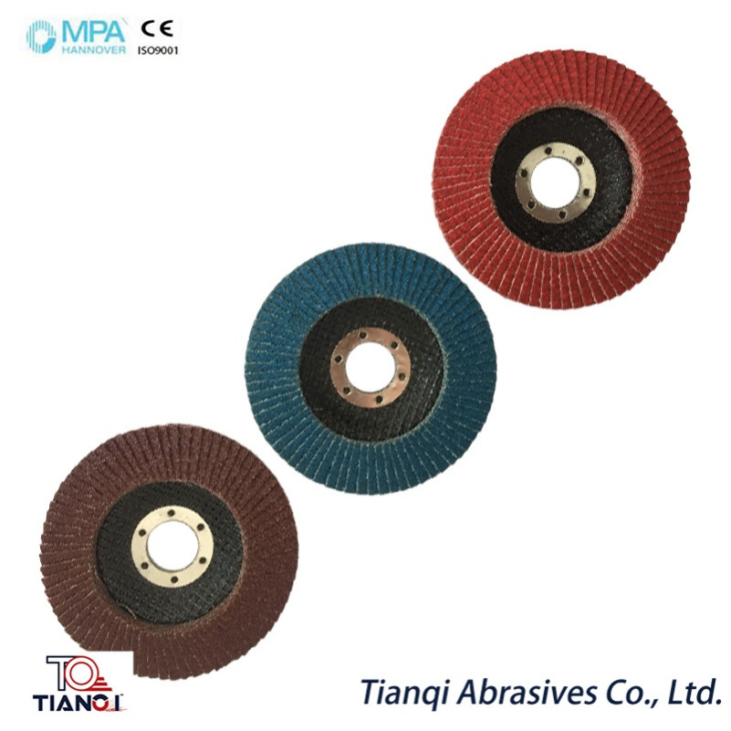 Factory Direct Sale Practical Efficient 125X22 40# Flap Disc for Aluminium Oxide Material