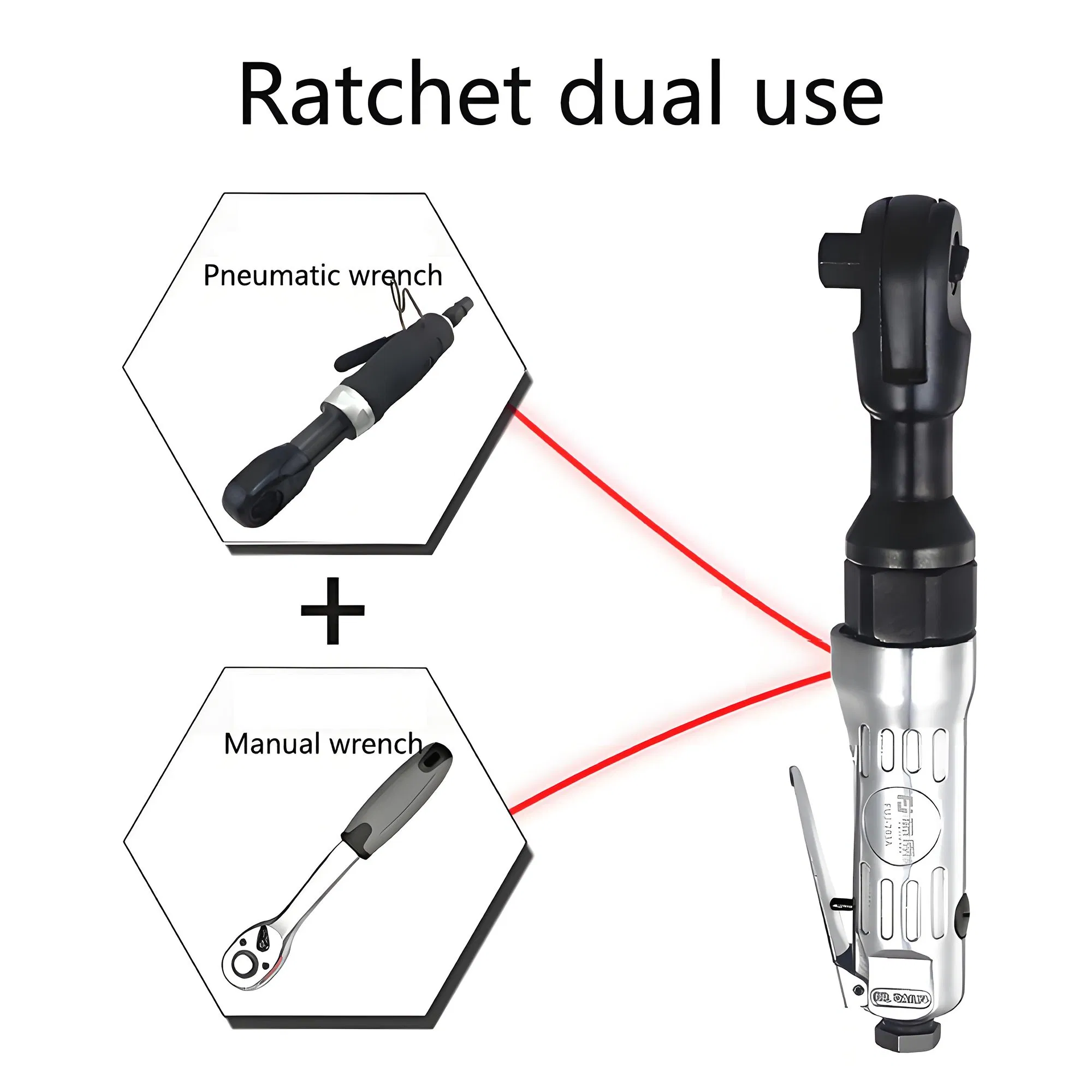 Пневматический гайковерт PUFFER Professional 1/4