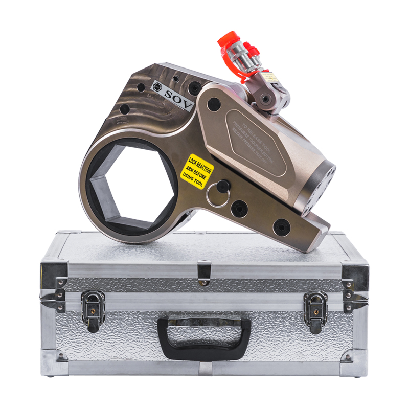 Low Profile Steel Hydraulic Torque Wrench Spanner Tool for Construction