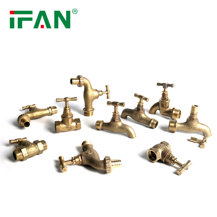 Латунный садовый кран Ifan Full Size Brass Bibcock