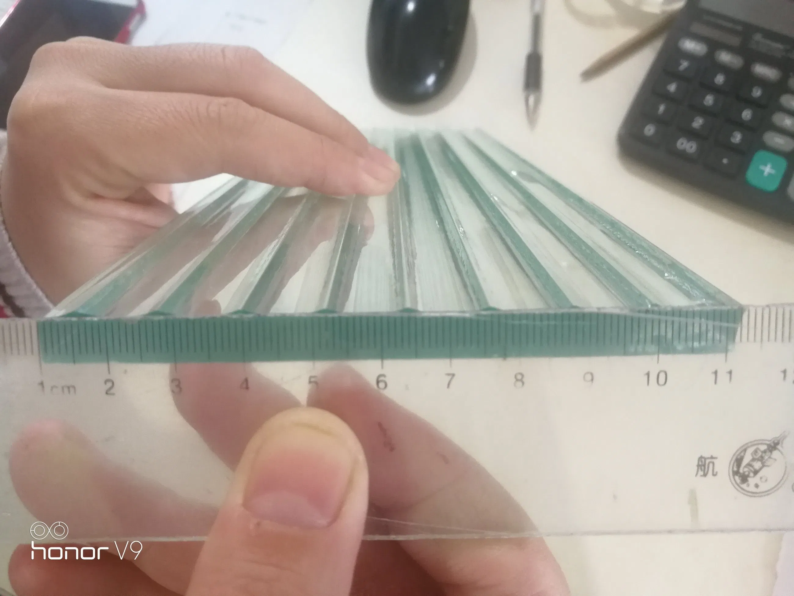 5mm 6mm 8mm 10mm Clear Extra Moru Fluted Glass