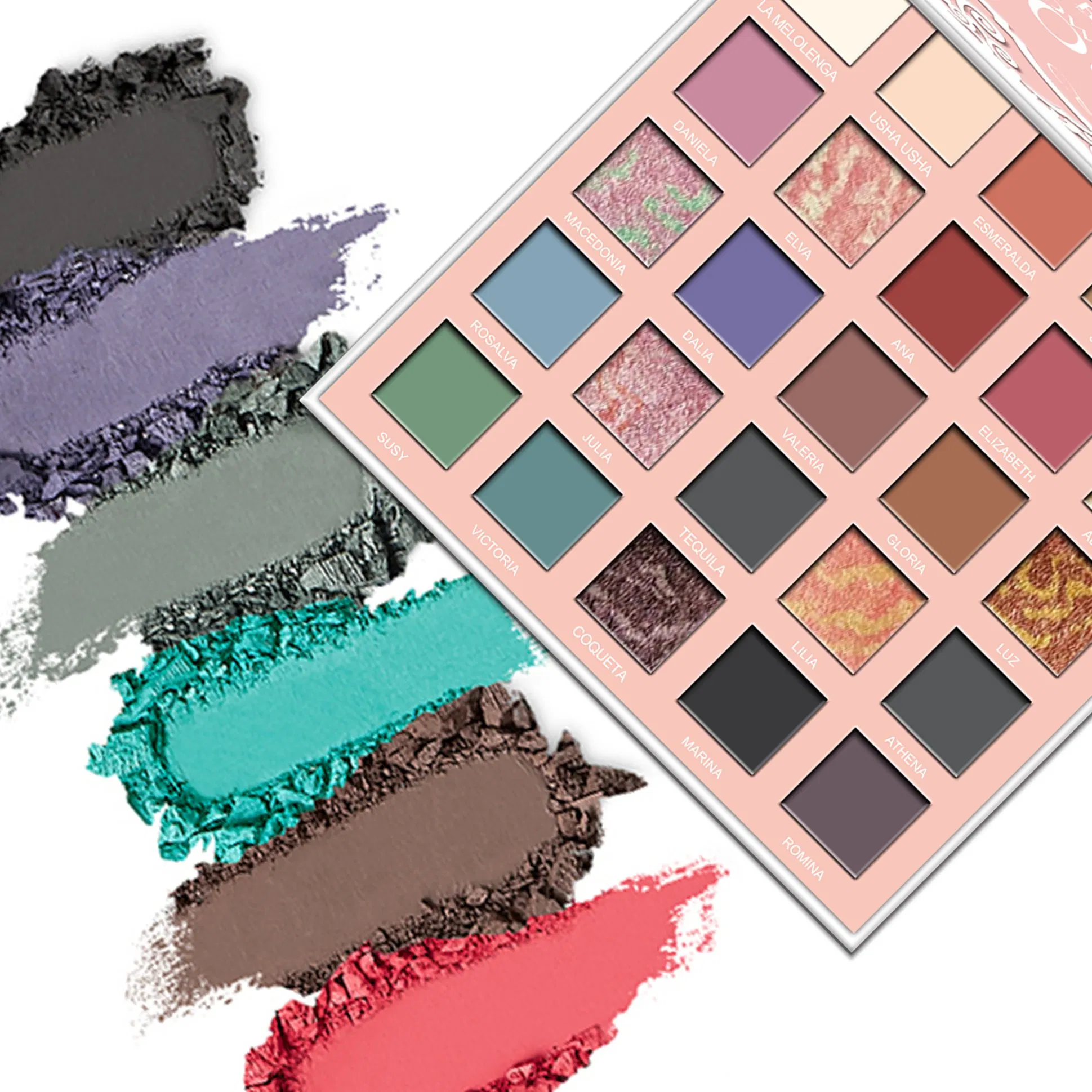 High Pigmented Eyeshadow Palette, Marble Eyeshadow, Full Makeup Eyeshadow Kit