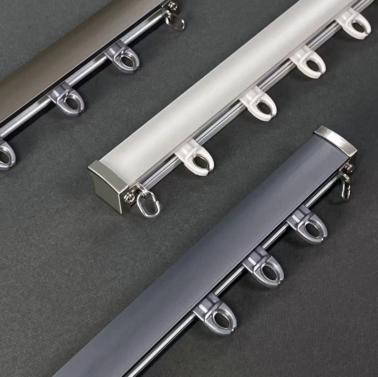 Space-Saving and Compact Curtain Tracks for Limited Room