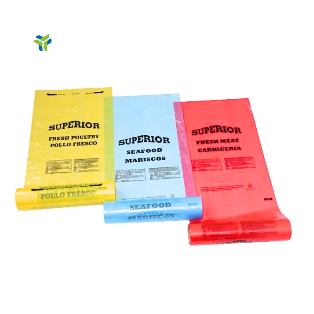 Versatile Clear Bags for Safe Fresh Food Packaging