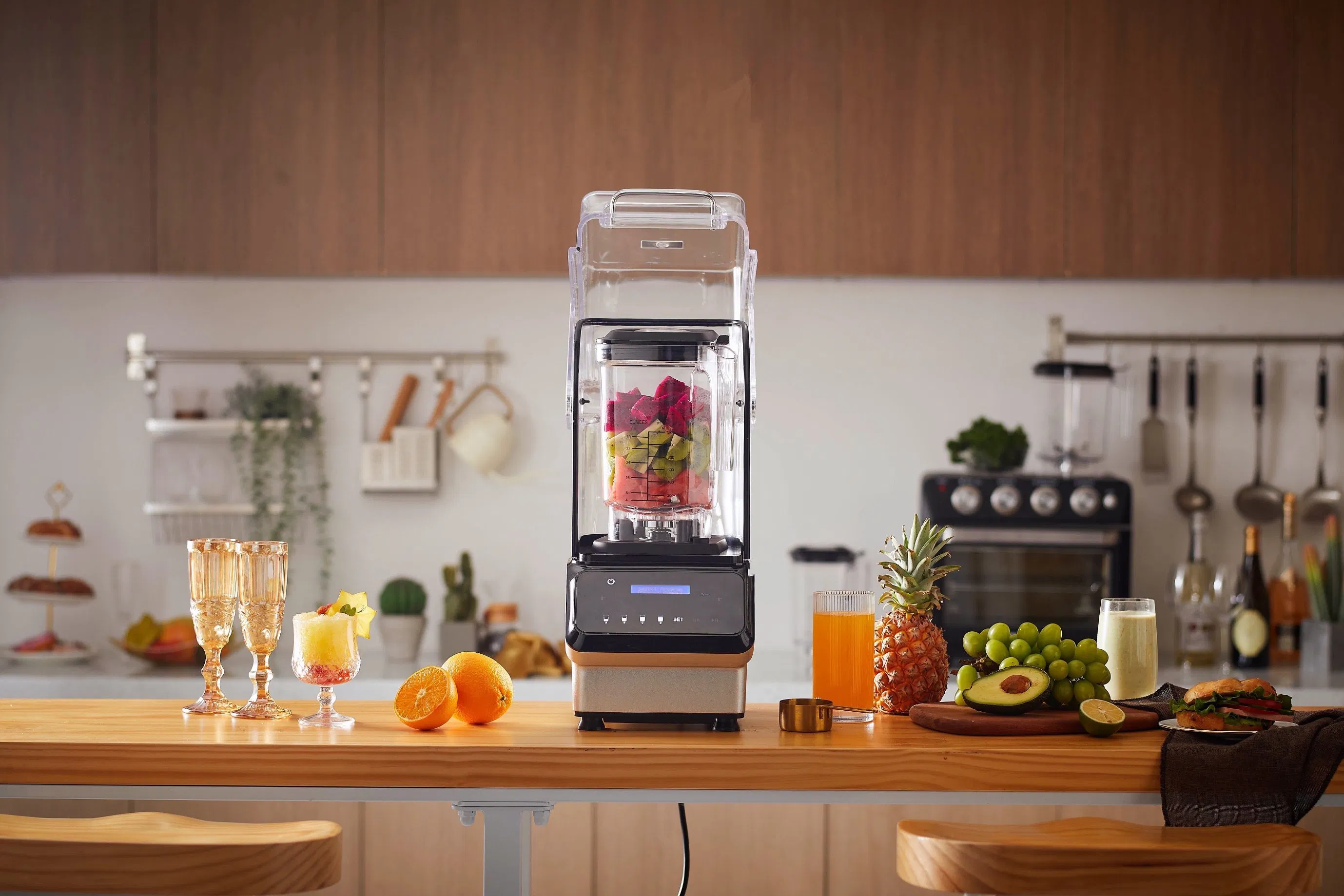 Heavy Duty Multifunctional Smoothie Baby Food Commercial Processor Blender