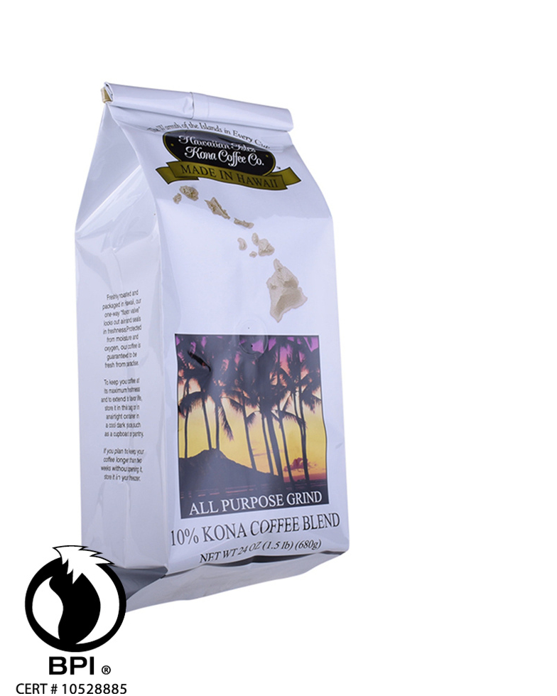 Laminated Material Side Gusset Waste Compost Factory From China