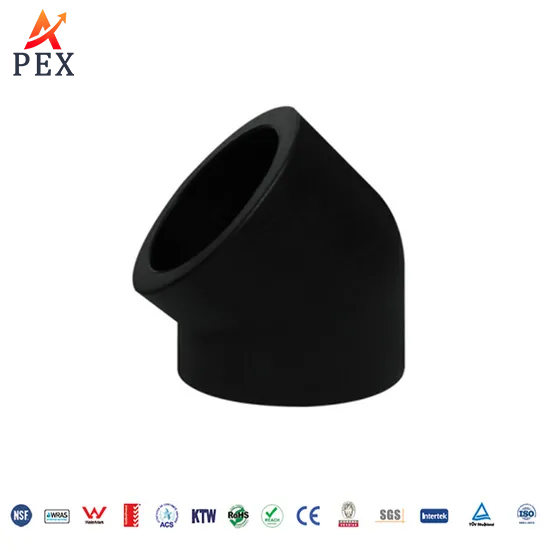 China Manufacturer 400*36.3mm Water Supply Black HDPE Pipes and Fittings