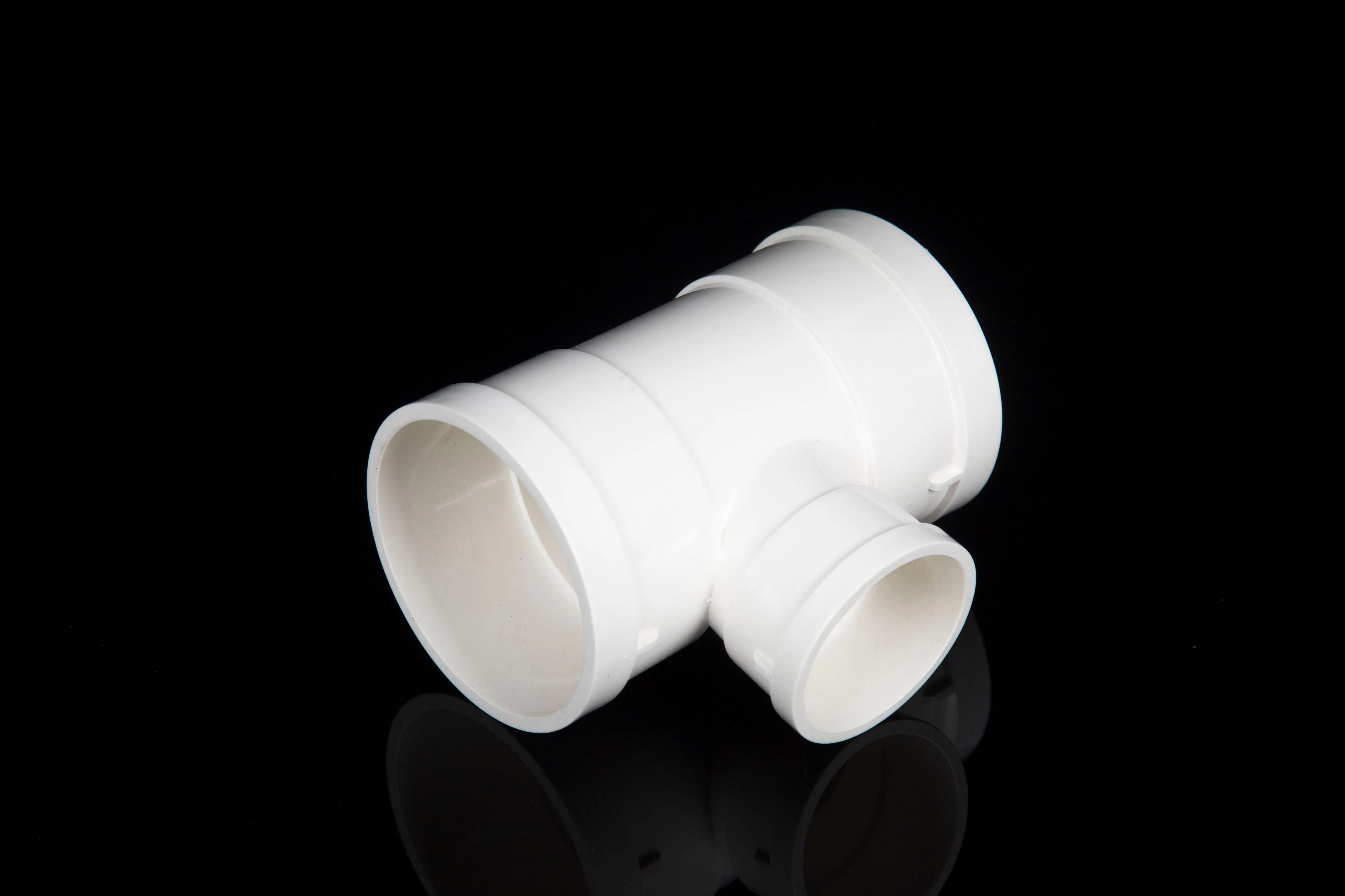 Factory Direct Wholesale Original Price PVC Tee Drainage System White Plastic Accessories