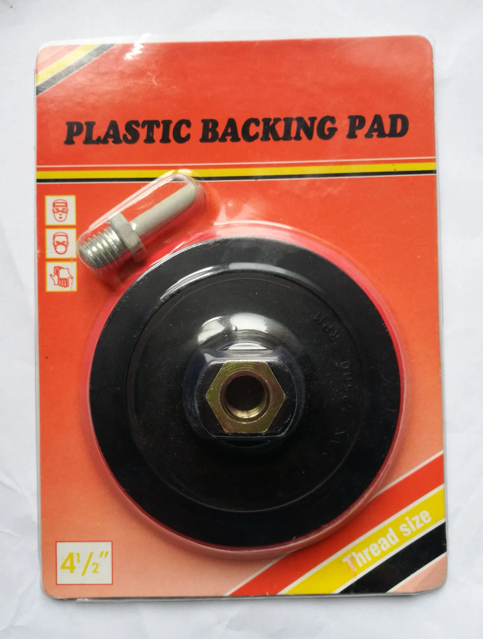 115/125mm EVA Plastic Backing Pad for Sandpaper Disc