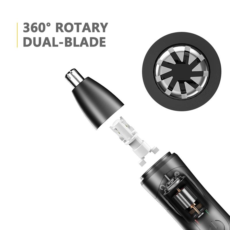 Professional Painless Nose and Facial Hair Trimmer for Men and Women Ear and Nose Hair Trimmer with Factory Price