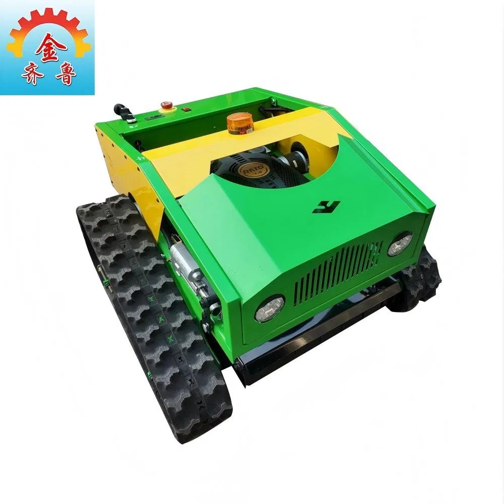 Гусеничная газонокосилка с дистанционным управлением