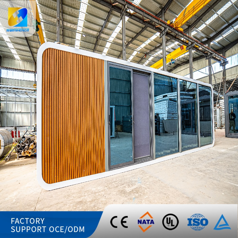 Hot Sale Sound Proof New Style Tiny Space High Strength Modular Prefabricated Mini Movable Capsule Modern Apple Cabin
