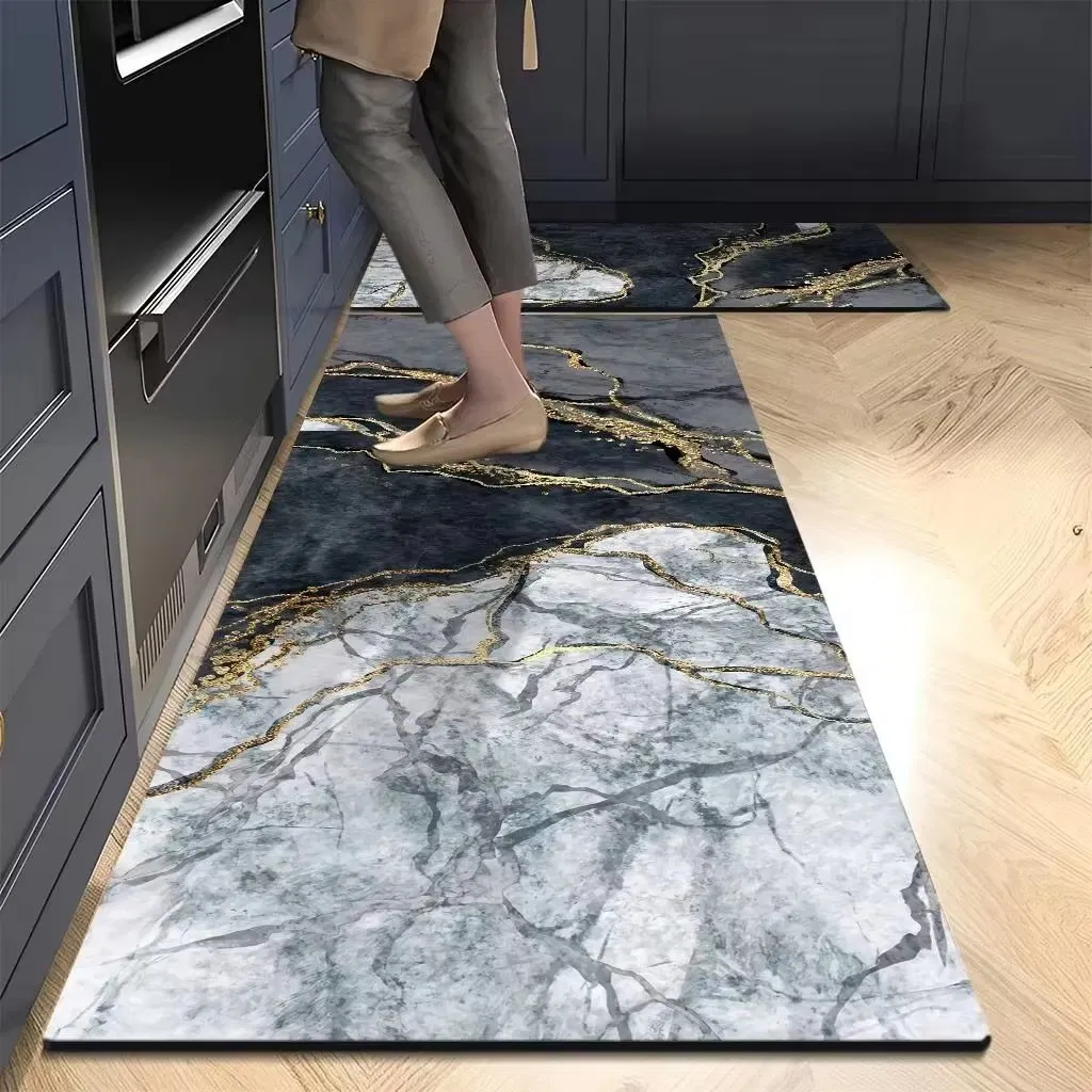Home Deco Water Absorb Kitchen Mat Custom Area Rug