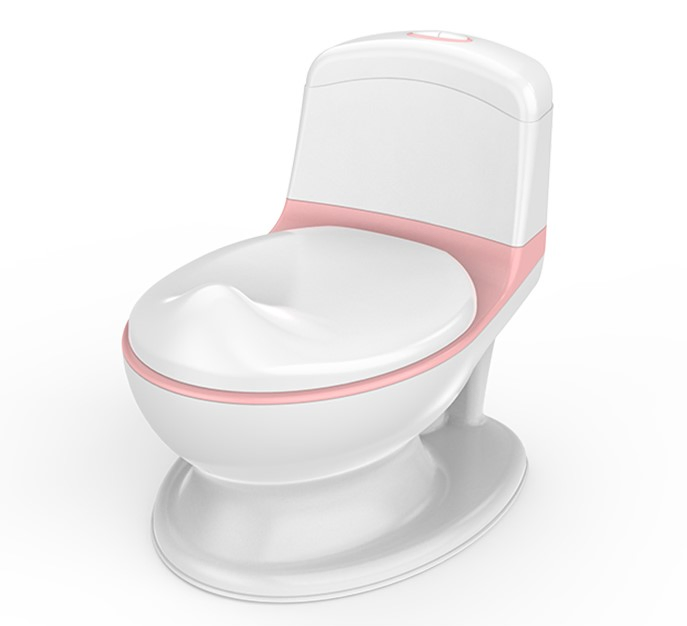 Kids OEM/ODM Baby Potty Chair with Life-Like Flush Button & Sound Baby Toilet Potty Potty Training