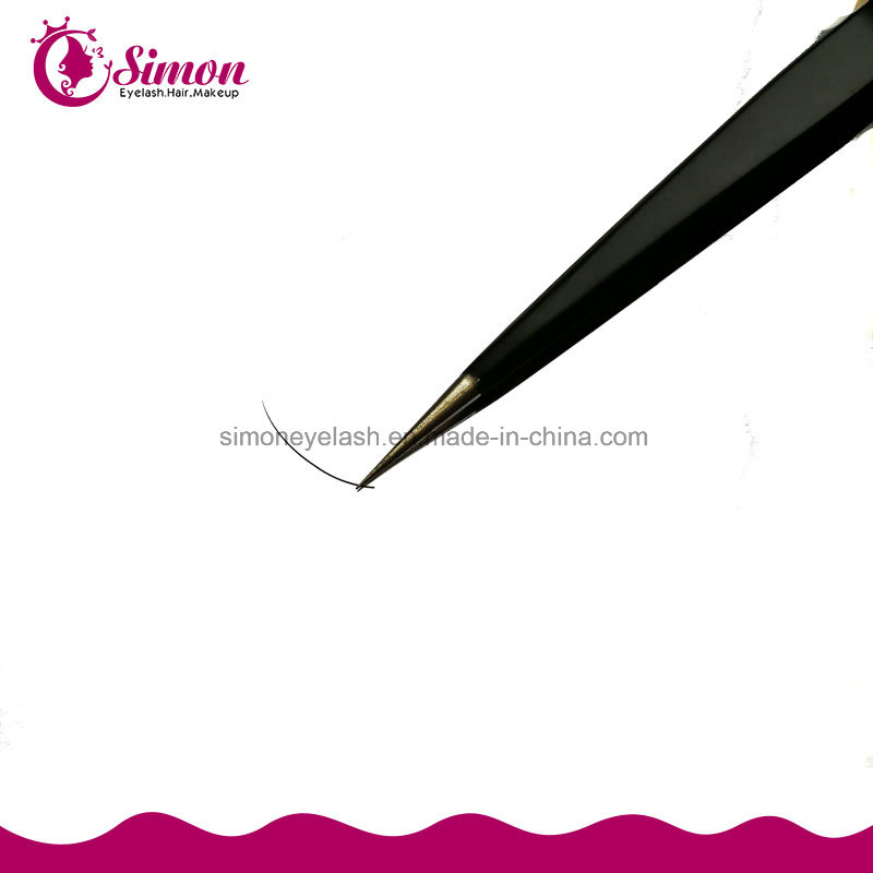 Top Quality Satin Eyelash Clip Russian Volume Extension Tweezers St12