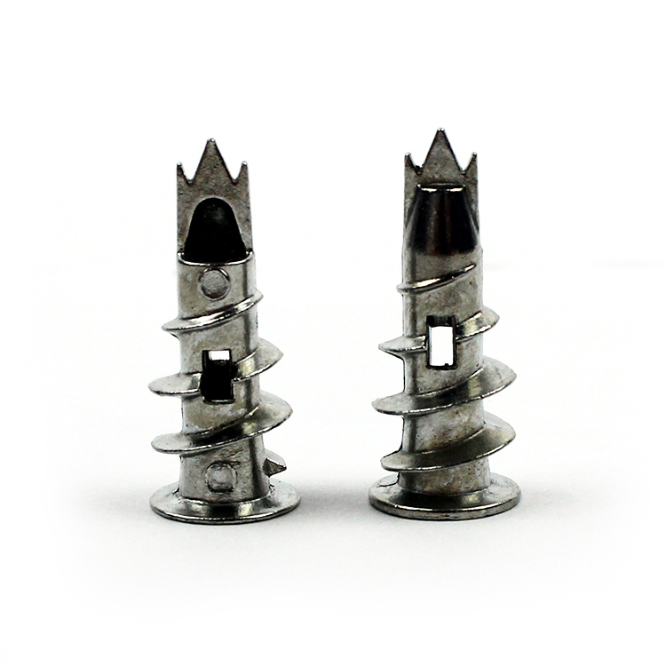 Self-Drilling Zinc Alloy Metal Wall Anchors with Screws
