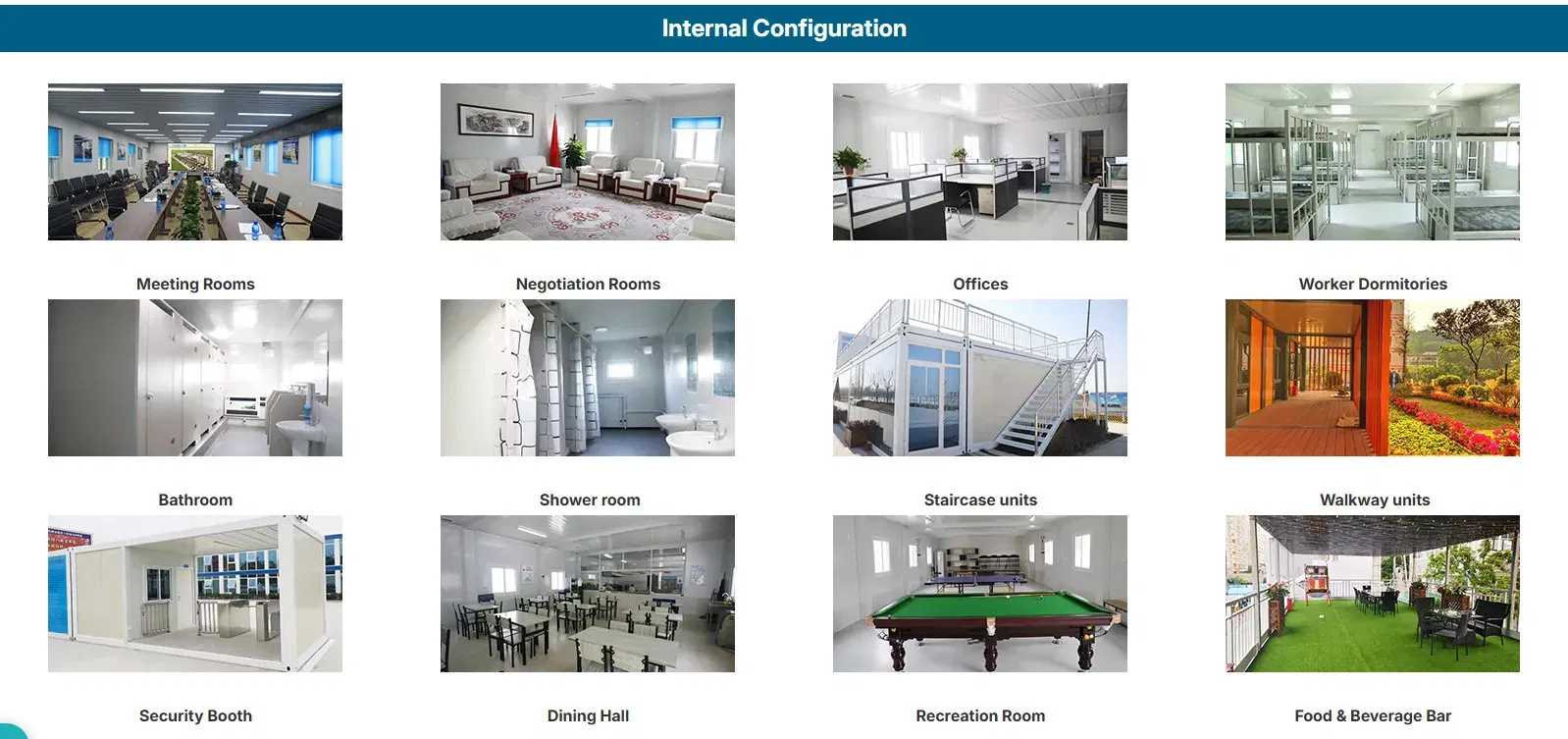 Foshan Factory Customized Foldable Flat Pack Container Residential Container House Modular Ready Prefab House Portable Container House