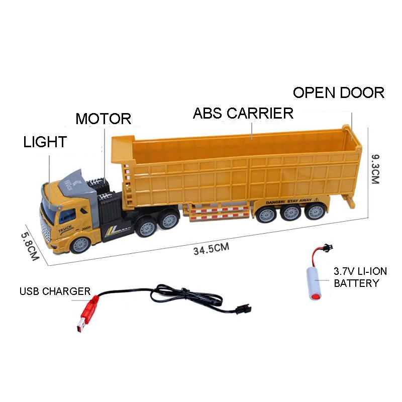 Радиоуправляемый грузовик-погрузчик Heavy-Duty