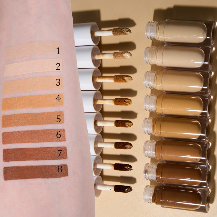 FDA Beauty Vegan Full Coverage Makeup Foundation Concealer Custom Liquid Concealer Cosmetics