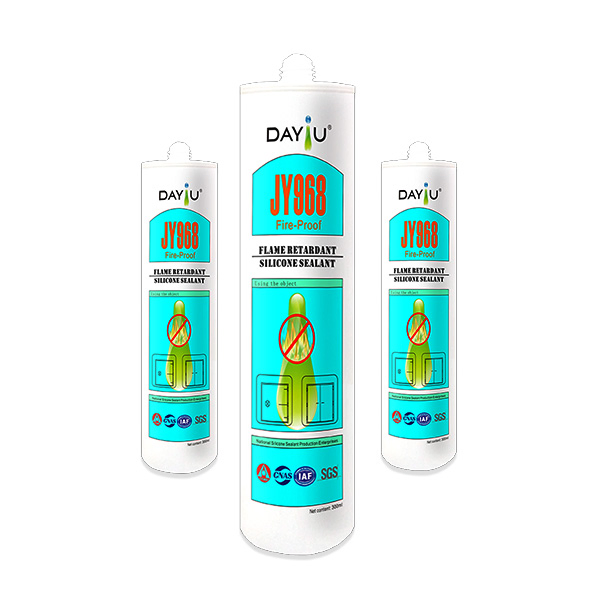 Fire-Rated Neutral Cure Silicone Sealant Intumescent & Fireproof Sealant for Construction Joints & Penetrations