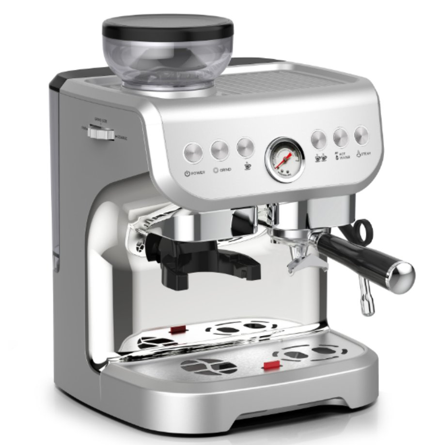 LCD Display Dual Boiler Espresso Coffee Machine