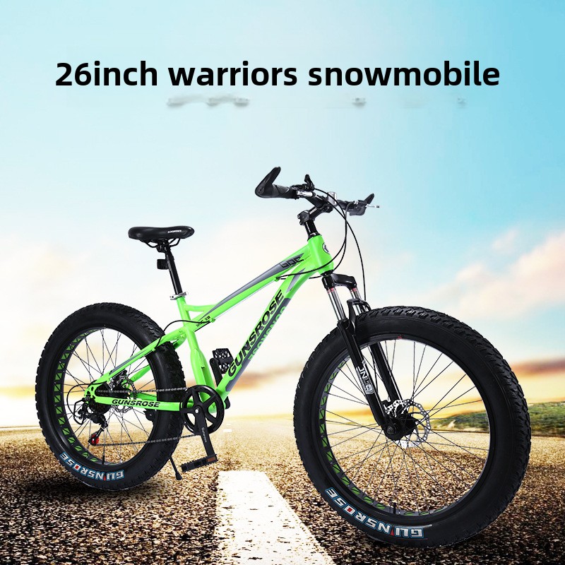 Велосипед горный QH 26 дюймов фэтбайк 21 скорость дисковые тормоза