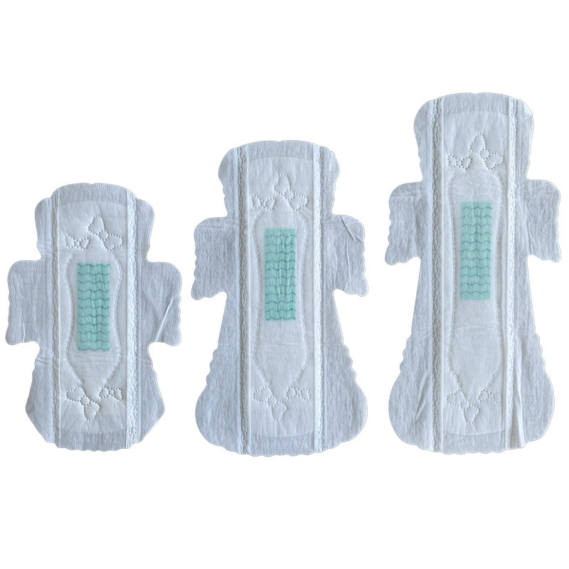 Private Label Wholesale Manufacturer Custom Cotton Ultra Thin Anion Lady Santaty Pads 300mm Women Sanitaty Napkins