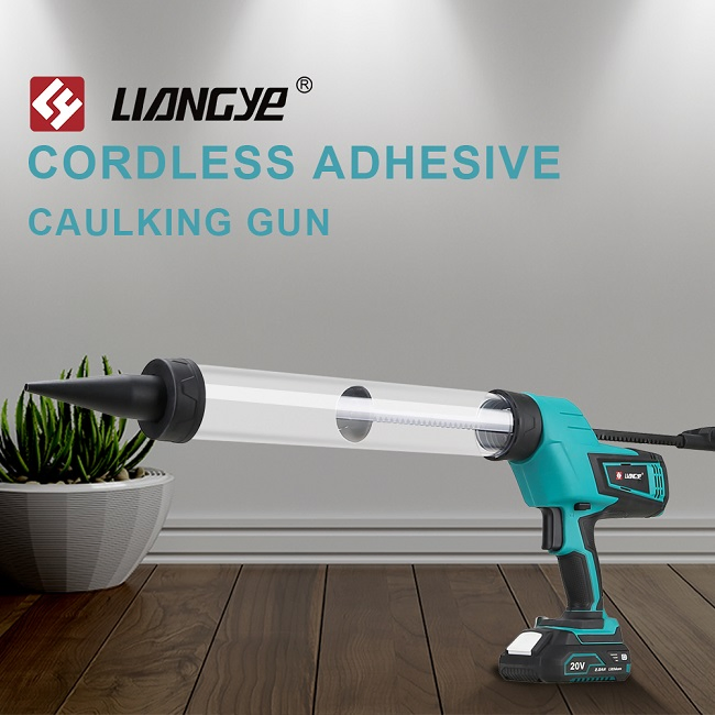 Heavy Duty 18V Cordless Caulk and Adhesive Gun for Professionals