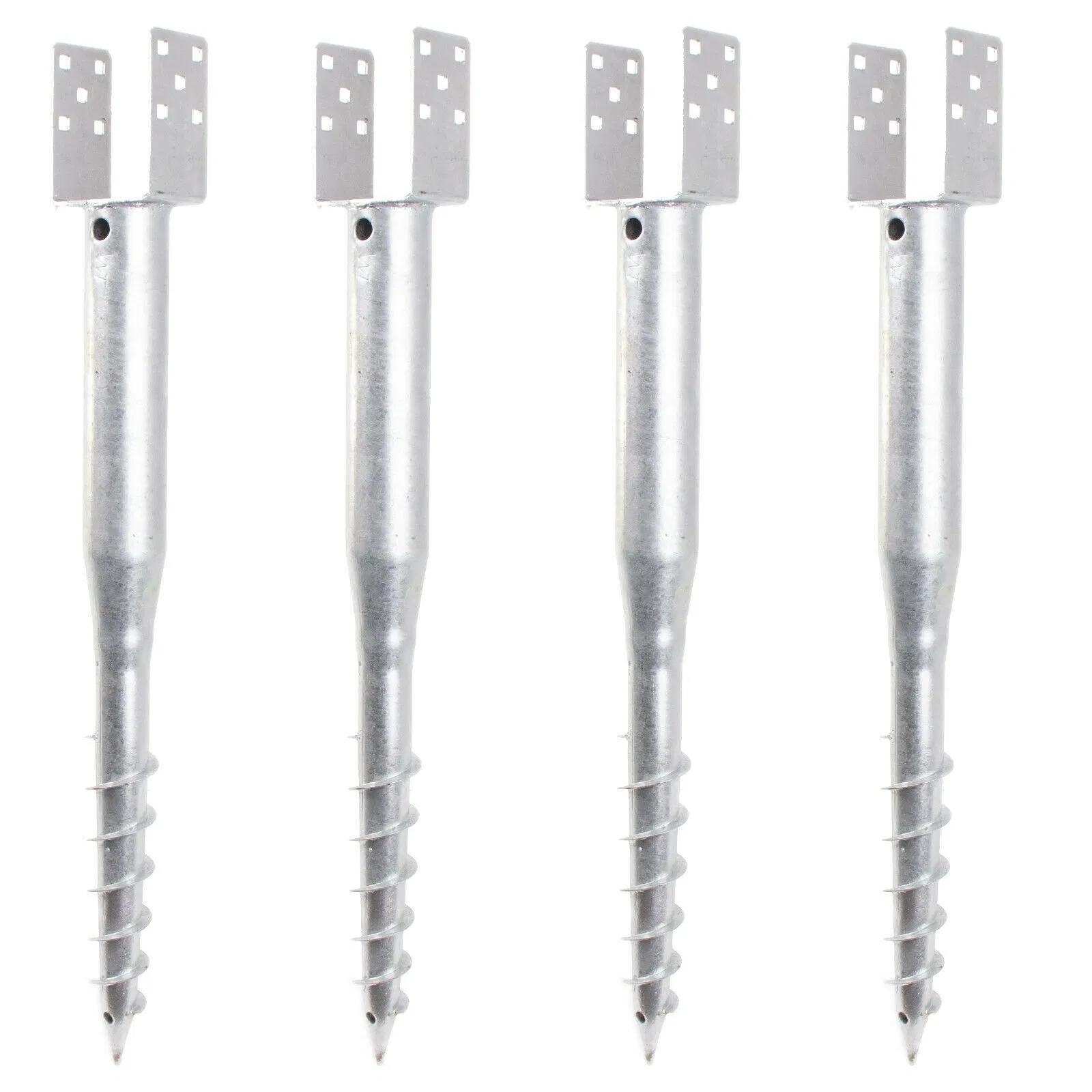 Винтовая свая U-образная 4x4 для заборов