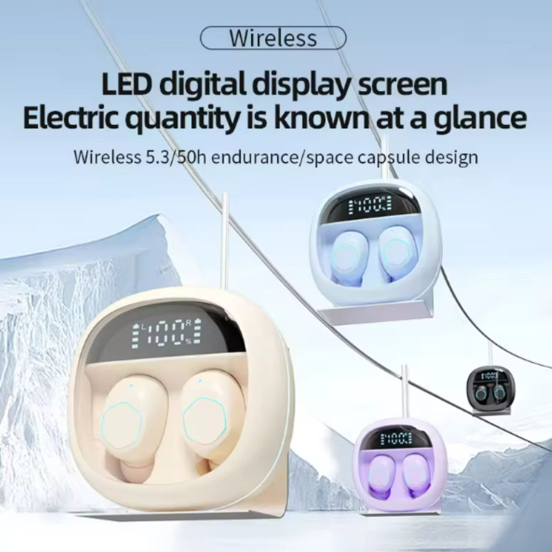 Беспроводные наушники TWS M41 с LED-дисплеем