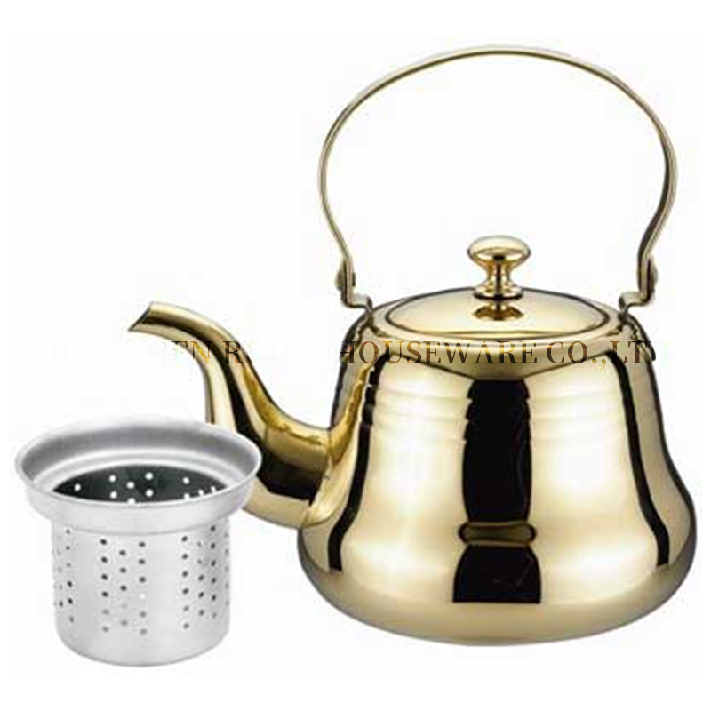1.5L Stainless Steel Whistling Kettles Teapot in Classic Style