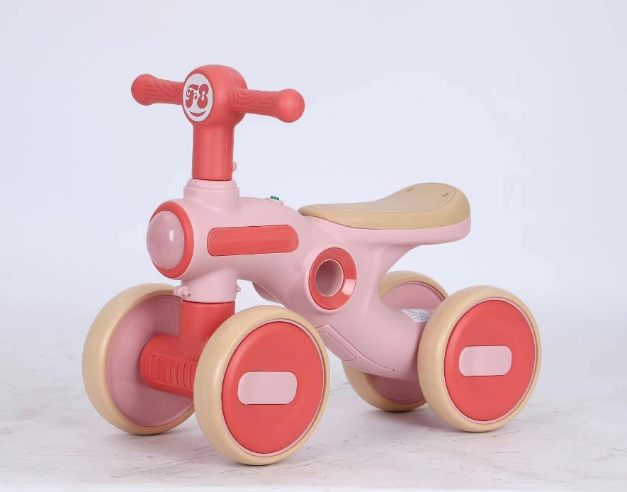 Baby Balance Bike for 1 Year Old Boys Girls 12-36 Month Toddler, 4 Silence Wheels Soft Seat Pre-School First Riding Toys Toddler First Birthday Gifts