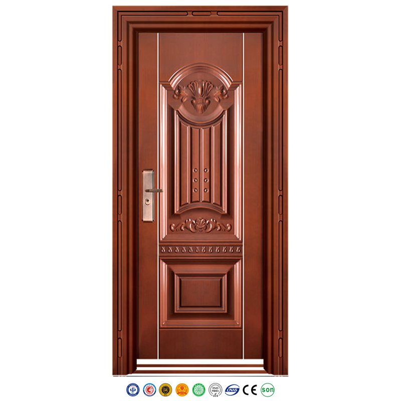 China Modern Design Wholesale Steel Security Door.