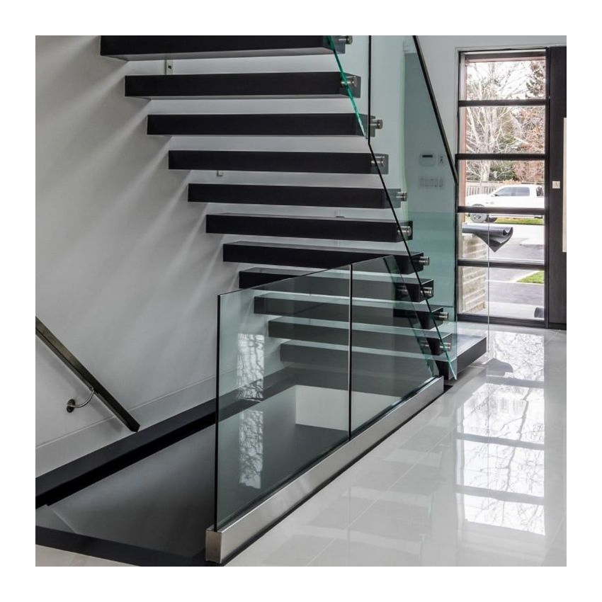 Ace U Channel for Tempered Laminated Glass Railing Fence Balustrade Handrail