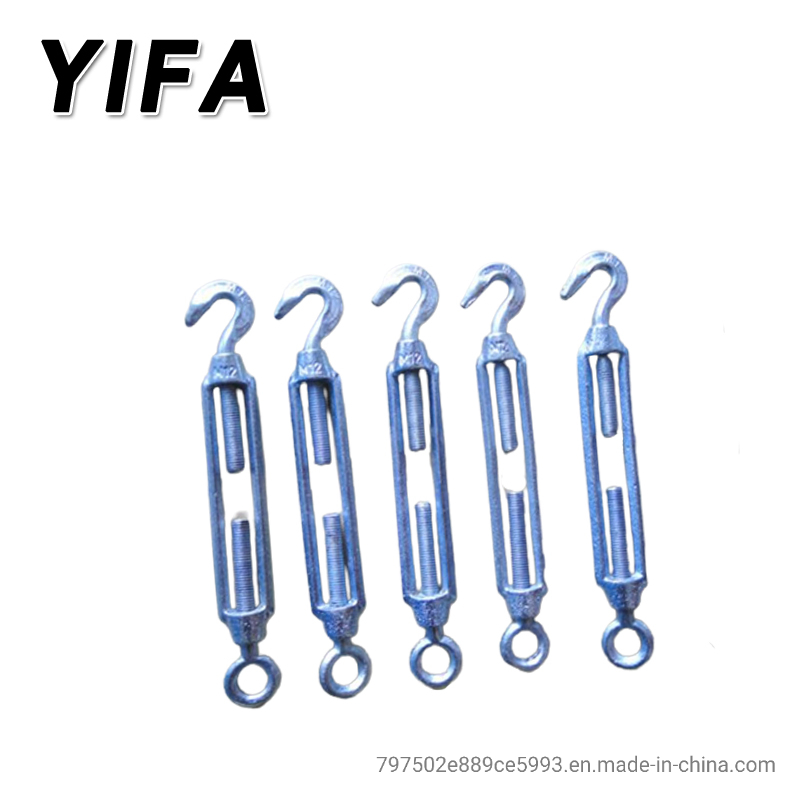 Galvanized Commercial Type Malleable Eye&Hook Turnbuckle