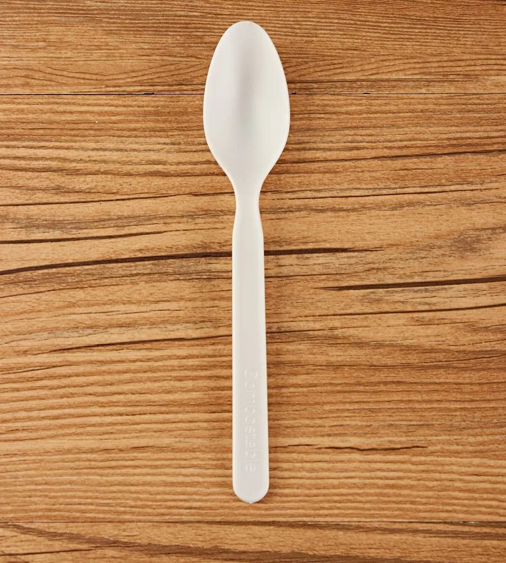 Good Quality Cpla Disposable Takeaway Eco-Friendly Biodegradable Utensils Spoon and Fork