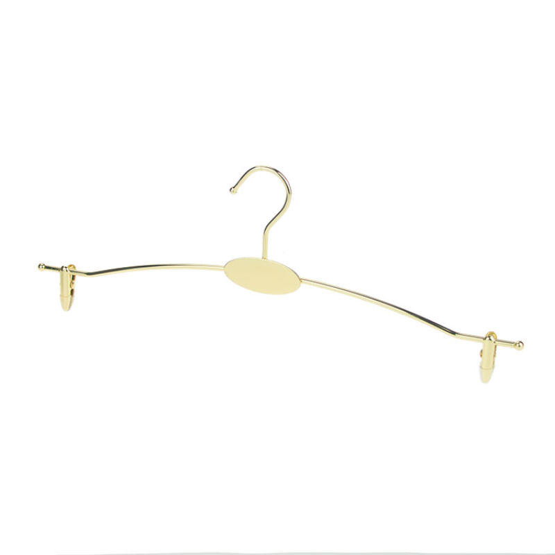 Wholesale Luxury Metal Iron Wire Non Slip Custom Pants Bra Underwear Clothes Hangers