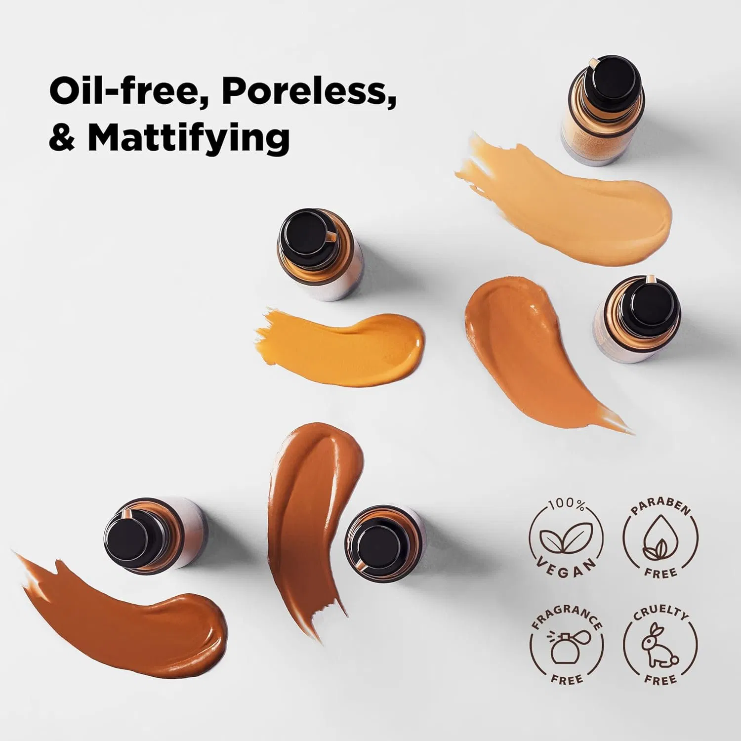 Nutritious Plant Based Liquid Foundation Nourishes Dry Dehydrated Complexion