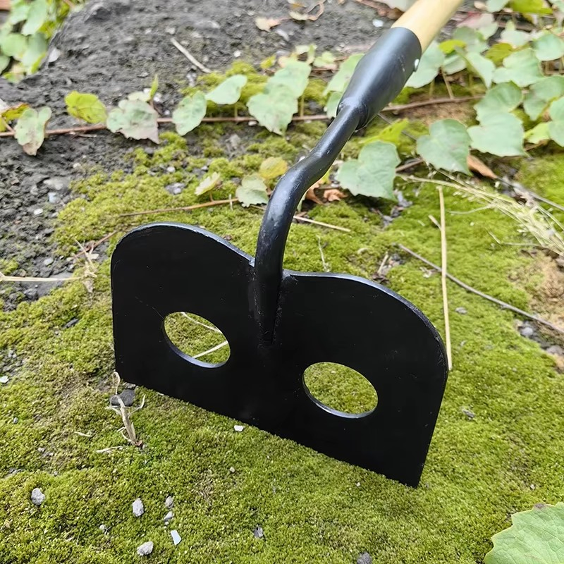 Hot Selling Steel Forged Weeding Hoe with Long Wooden Handle Farming Tools
