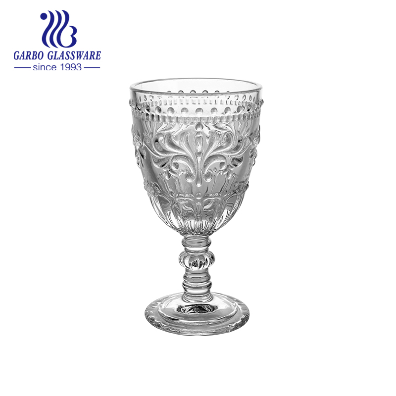 Classic 10.5oz Glass Crystal Red Wine Glass Stemware Cup