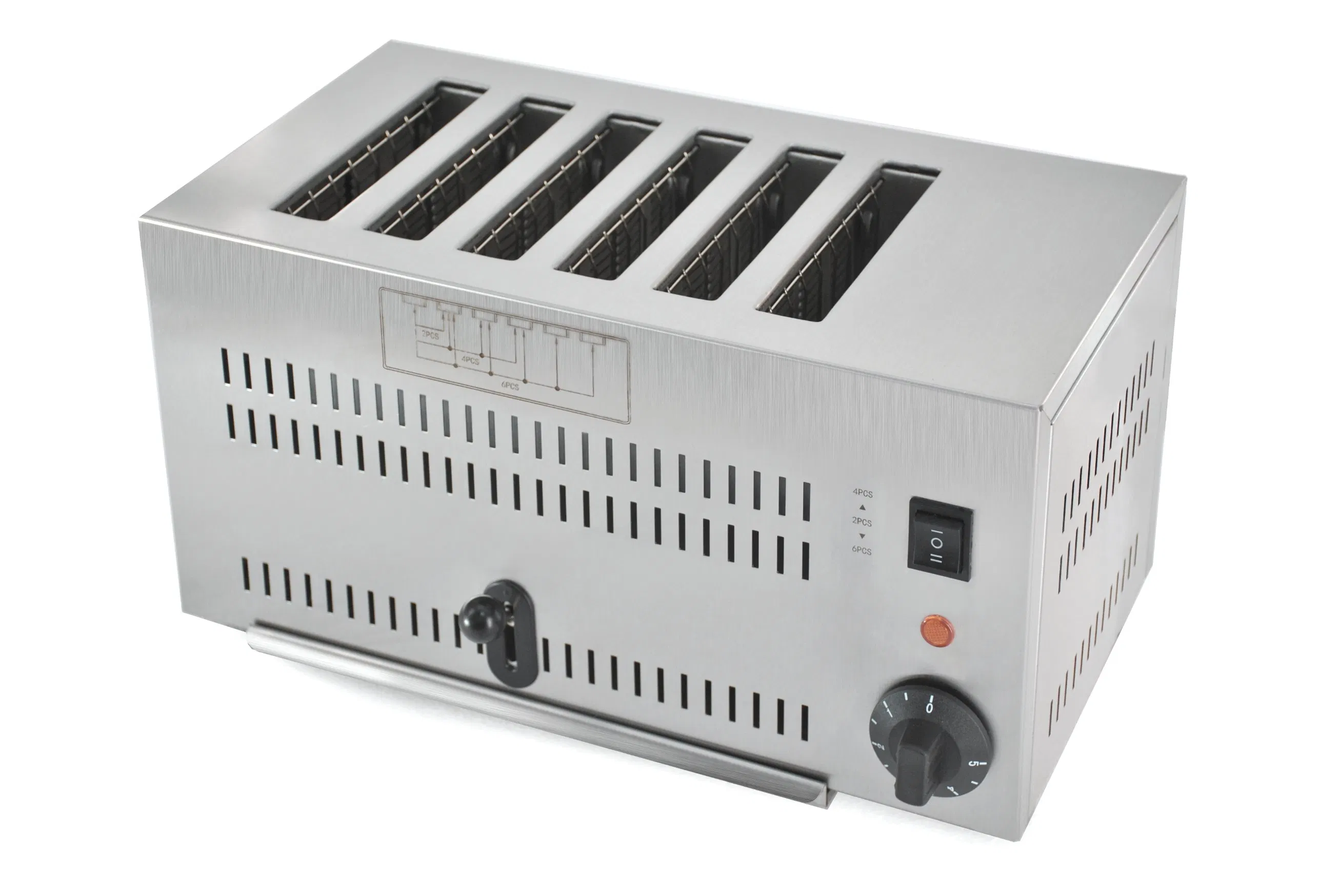 Automatic Toaster 2-Slice Stainless Steel Toaster