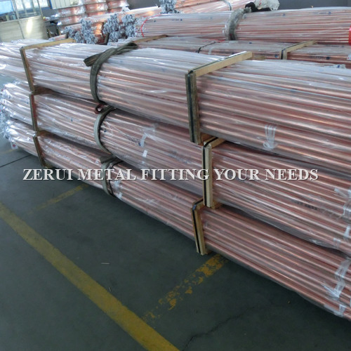 Straight Degreased Copper Tube Pipe for Medical Gas Pipeline