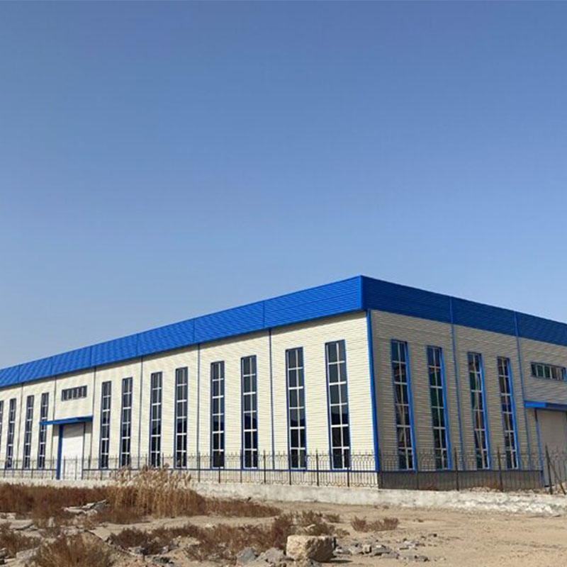 Industrial Factory Building Design Heavy Steel Warehouse for Galvanized Prefab Building