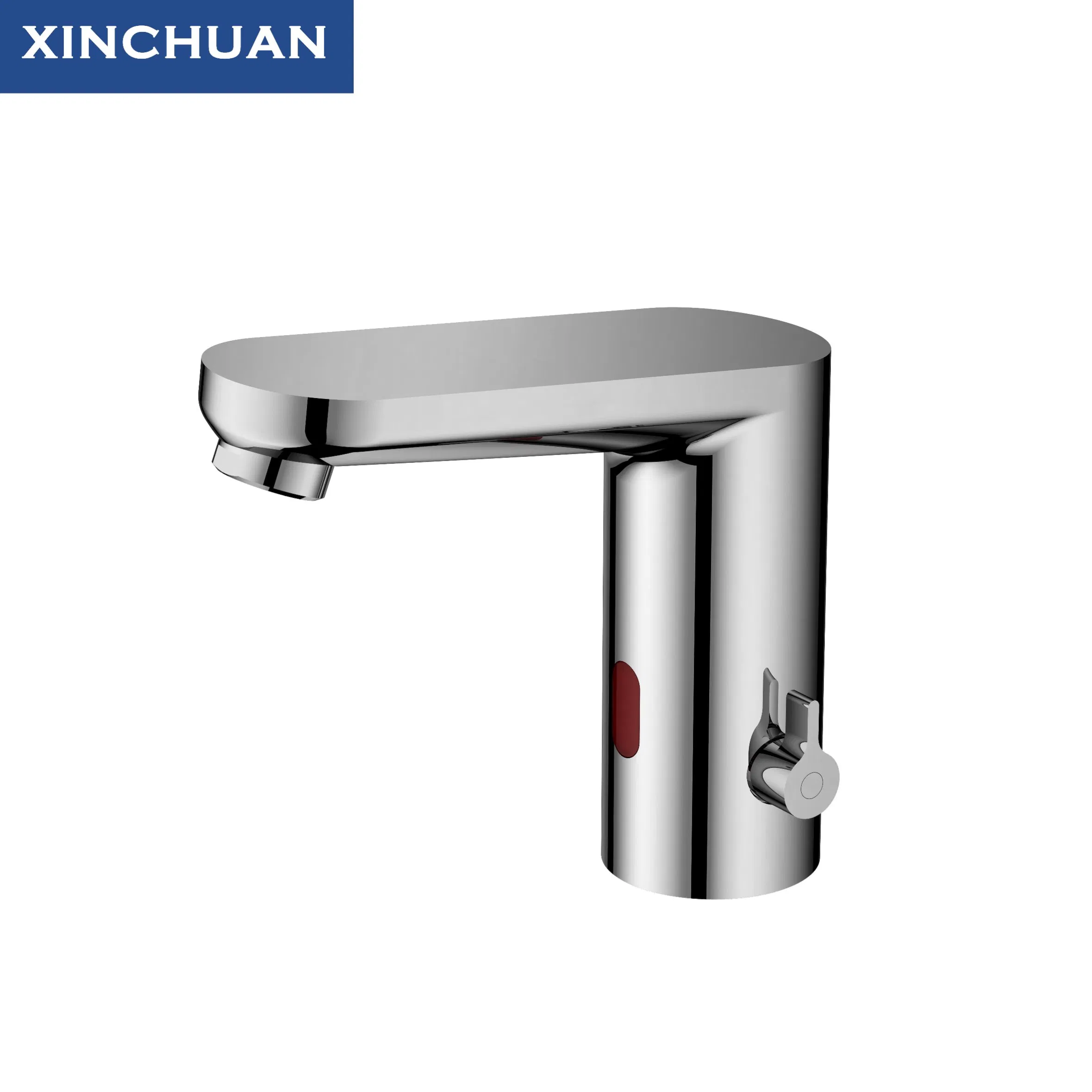 Sensor Faucet with Temperature Adjustment