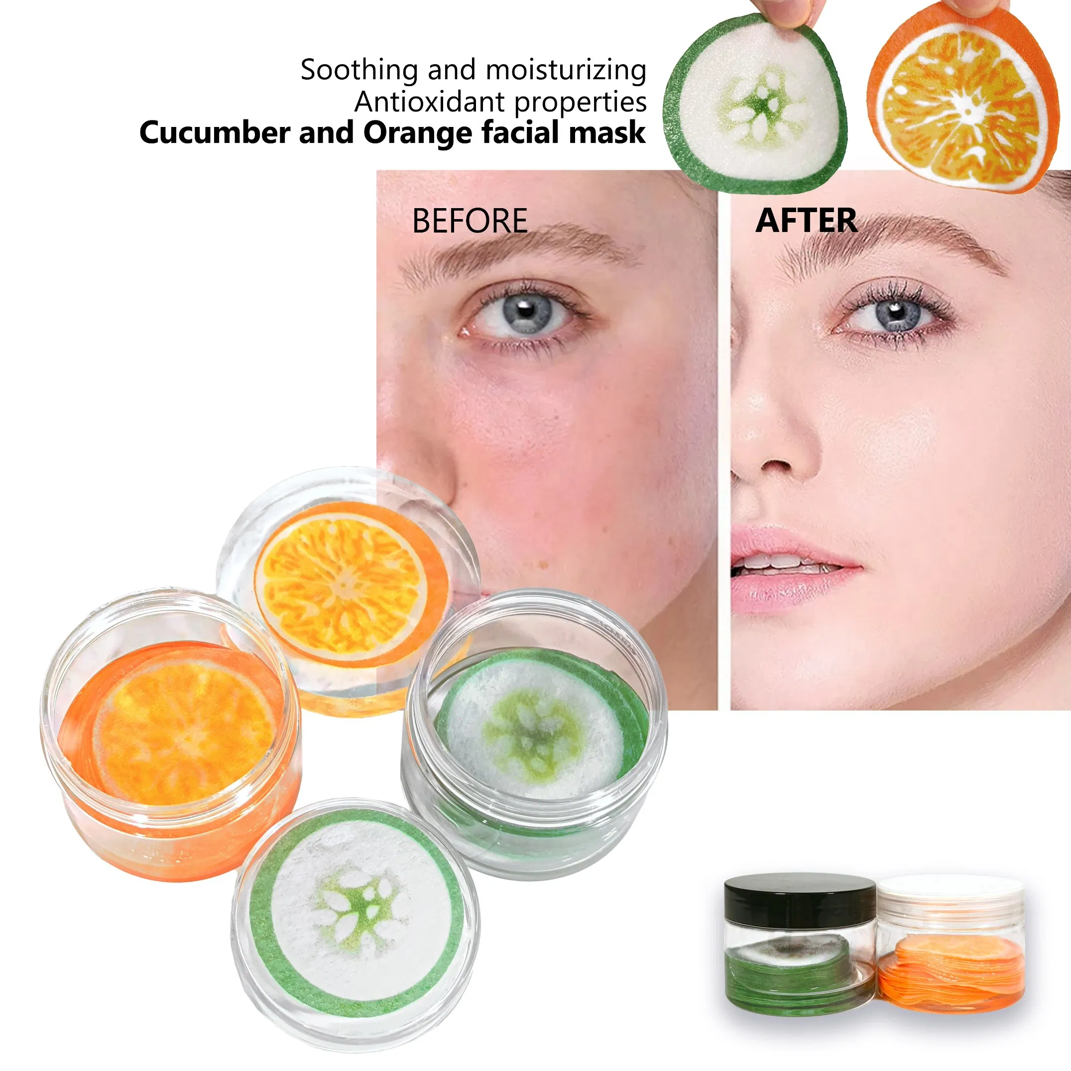 Hot Sale Cucumber Moisturizing Eye Care Mask Patch