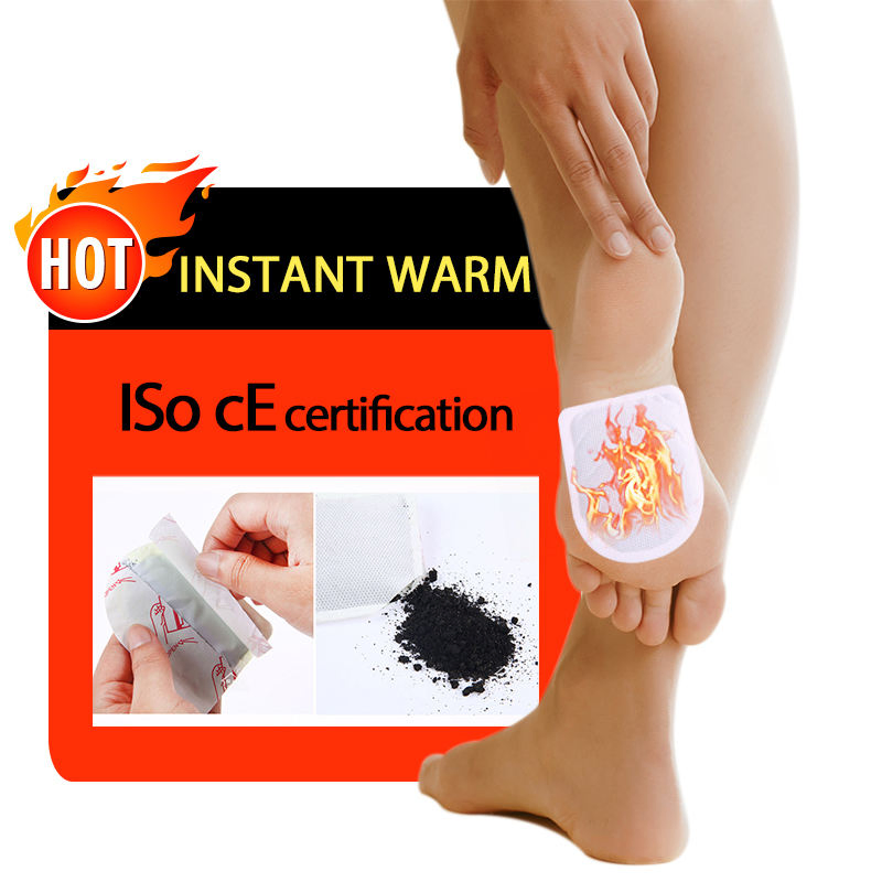 Original Factory OEM Foot Warmer Pack Long Heating Time Hot Sale Products Foot Heat Patch