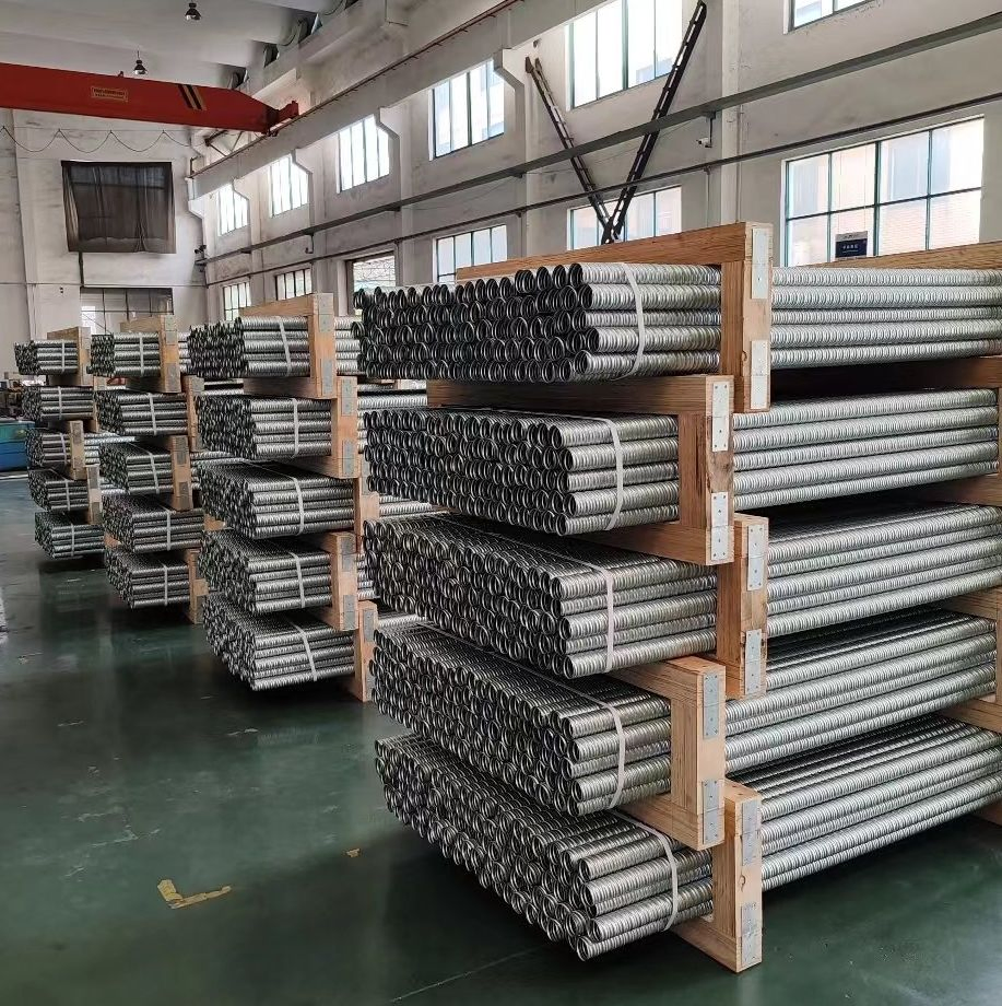 45mm Post Tension Prestressed Galvanized Steel Corrugated Pipe for Concrete Bridge