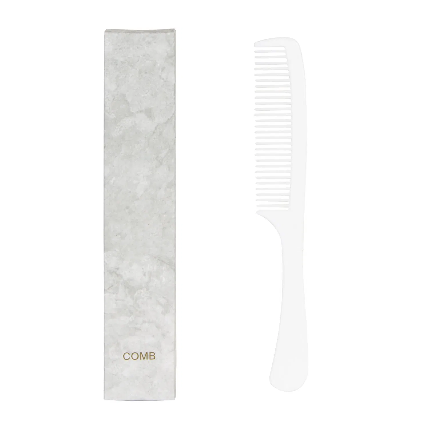 Cheap Hotel Plastic Wheat Straw Hair Comb Bamboo Hotel Hair Comb