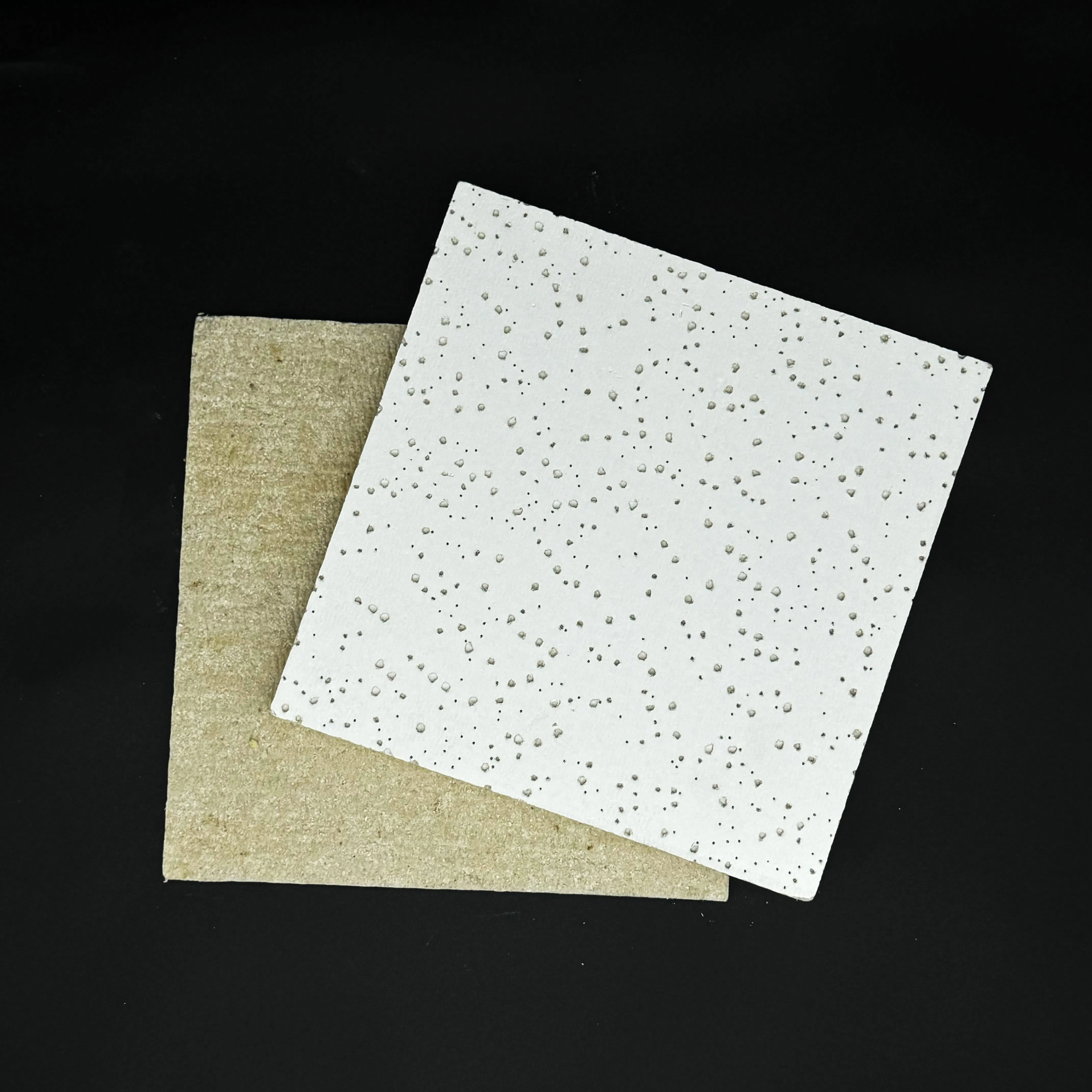 Fine Fissured Surface Mineral Fiber Ceiling Tile 2X2 for Commercial Ceilings with Fire Resistance